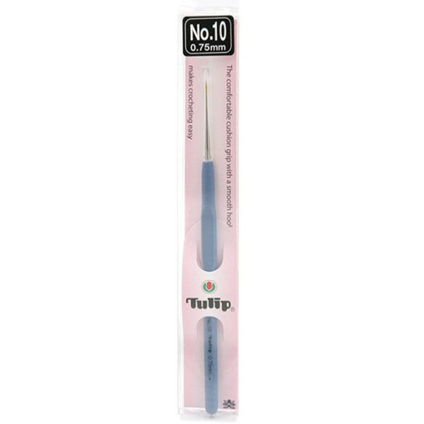 Крючок для вязания с ручкой "ETIMO" 0.75 мм, Tulip, T13-10e