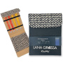 Набор чулочных спиц Lana Grossa, малый 15 см (алюминий, Rainbow, кожзам), цвет чёрный