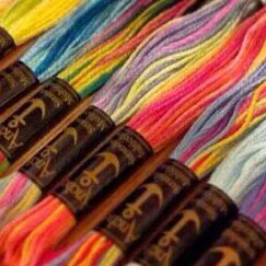 товар Мулине Anchor "Stranded Cotton Multicolour", MEZ Венгрия, (01300), 4615000 