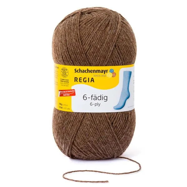 товар Regia Uni 6-fadig 150g /Регия 6 ниток 150г/ пряжа, 6 ниток, MEZ, 9801275 Германия 