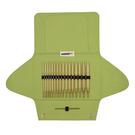 товар Набор круговых бамбуковых спиц со сменными лесками addiClick Nature BAMBOO. Арт 550-2/000 Германия 