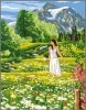 Канва-страмин Royal Paris с рисунком "La Prairie" 47,5*37см, MEZ Венгрия, 9880132-00203 (Канва-страмин Royal Paris с рисунком "La Prairie" 47,5*37см, MEZ Венгрия, 9880132-00203)