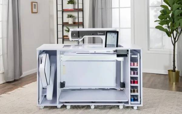 товар Стол раскладной EMBROIDERY CENTER с увеличенной платформой для вышивальных машин. Арт KLA.EC-W001 Австралия 