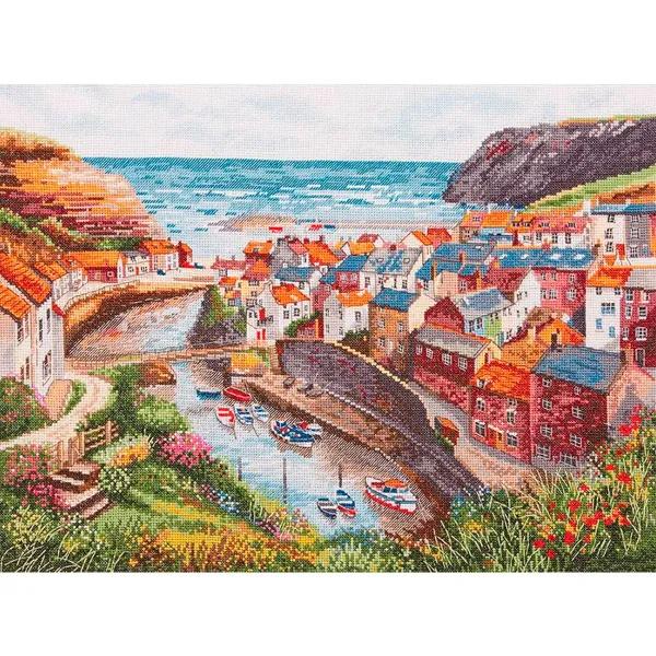 Набор для вышивания Maia "Staithes" 30*40см, MEZ Венгрия, 5678000-02002 (Набор для вышивания Maia "Staithes" 30*40см, MEZ Венгрия, 5678000-02002)
