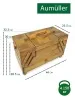 товар Шкатулка для рукоделия, бук, 4 этажа, коричневый, 31/208/2 Германия 