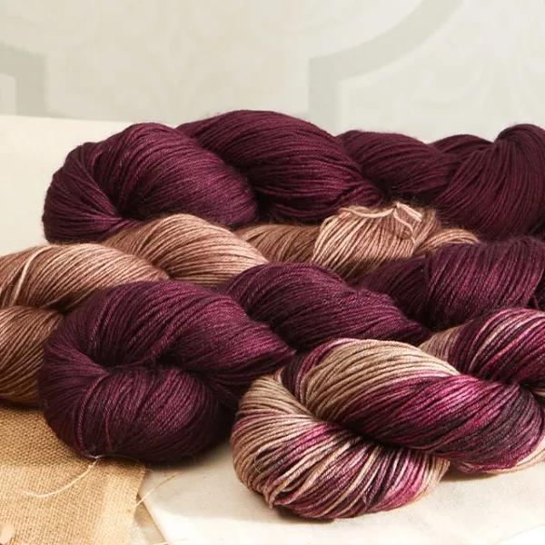 товар /Терра/ пряжа KnitPro (75% шерсть мериноса Superwash, 25% нейлон), 100г/380м (VR2006, *, black sand, 