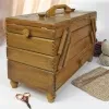 товар Шкатулка для рукоделия, бук, 4 этажа, коричневый, 31/208/2 Германия 