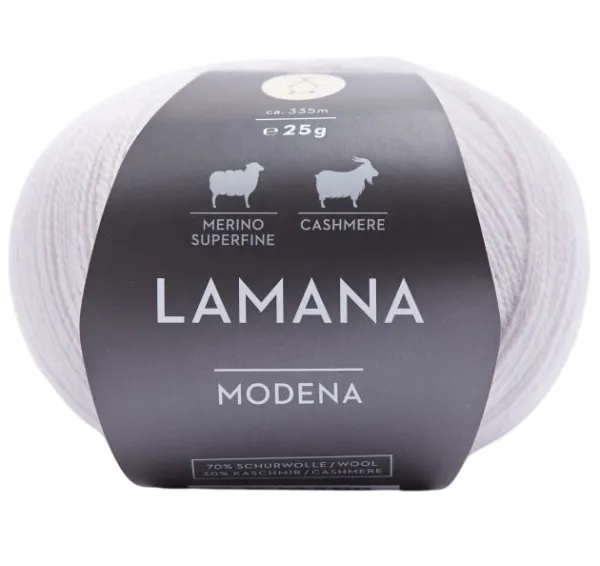 товар /Модена/ пряжа Lamana (70% шерсть мериноса сверхлегкая, 30% кашемир), 10*25г/335м (28 M, schiefergra 