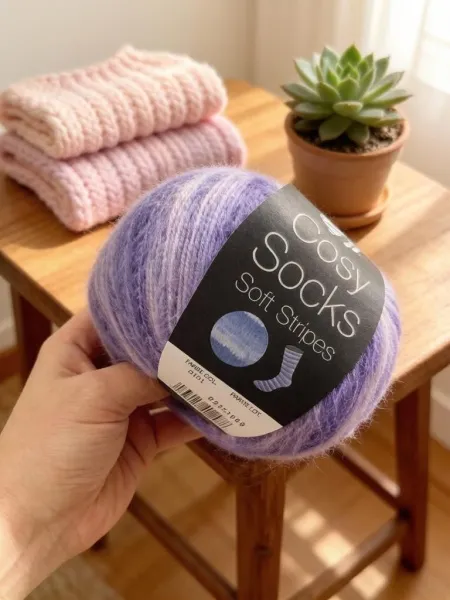 товар Пряжа 'MEILENWEIT 100 COSY SOCKS SOFT STRIPES' 