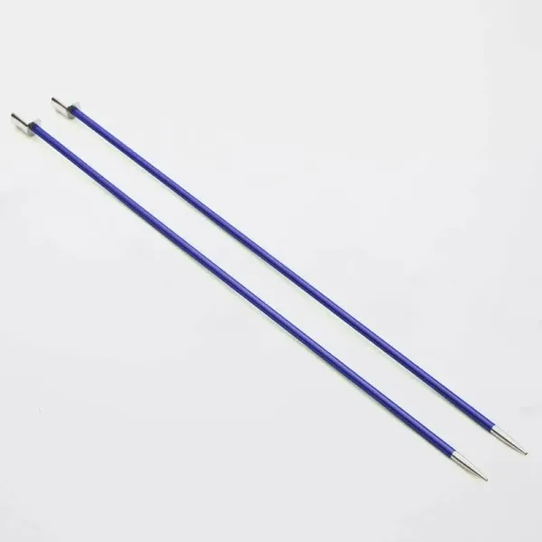 товар Спицы прямые "Zing" KnitPro, сапфировый (синий), 472 Индия 