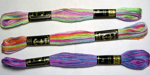товар Мулине Anchor "Stranded Cotton Multicolour", MEZ Венгрия, (01300), 4615000 