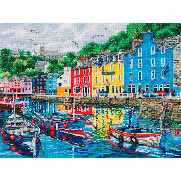 Набор для вышивания Maia "Tobermory" 30*40см, MEZ Венгрия, 5678000-02001 (Набор для вышивания Maia "Tobermory" 30*40см, MEZ Венгрия, 5678000-02001)