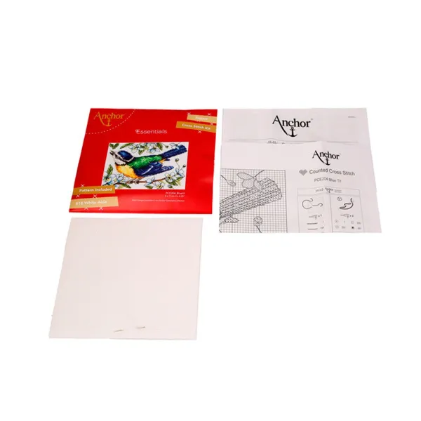 товар Набор для вышивания Anchor "Blue Tit" /Синица/ 8*11см, MEZ Венгрия, PCE204 Венгрия 