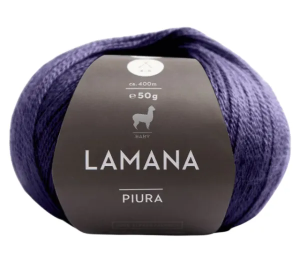 товар /Пиура/ пряжа Lamana, 100% бэби альпака, 10*50г/400м (28, schiefergrau, Piura 
