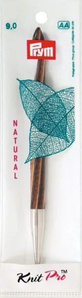 товар Крючок для вязания тунисский, съемный "NATURAL" 9мм/15см, Prym, 223710 Германия 
