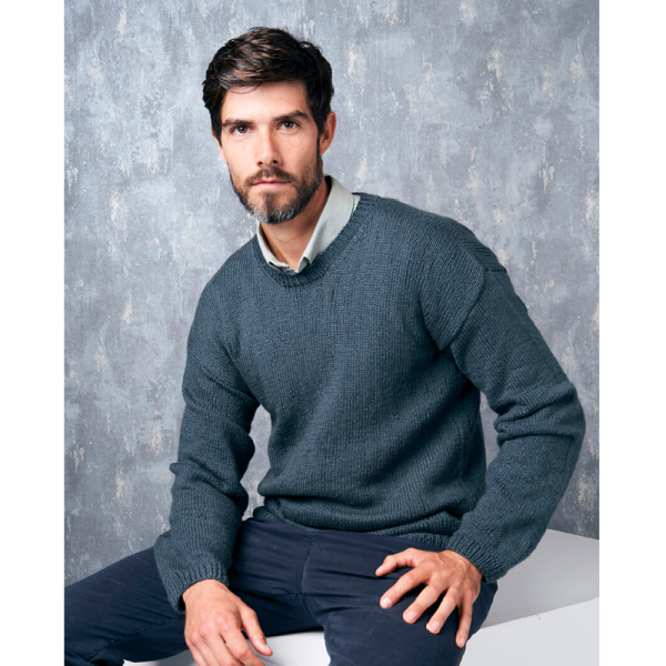 товар Книга Rowan "Modern Mens Knits", дизайнер Jen Geigley, 11 моделей, 9781916244542 Англия 
