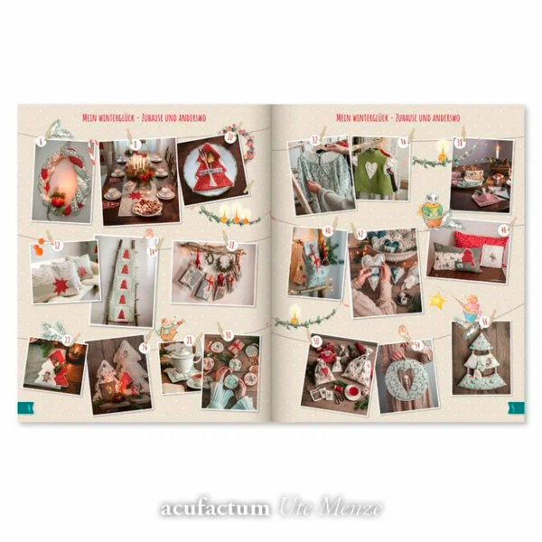 товар Книга "Mein Wintergluck" /Мое зимнее счастье/, Acufactum Ute Menze, K-4050 Германия 