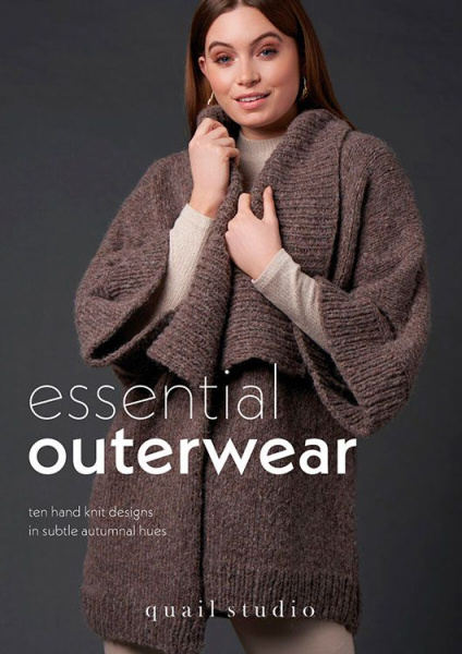 товар Книга Rowan "Essential Outerwear", дизайнер Quail Studio, 10 моделей, 9781916244573 
