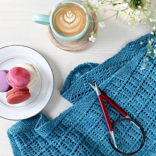 товар Спицы круговые "Zing" сапфировый (синий), KnitPro, 472 
