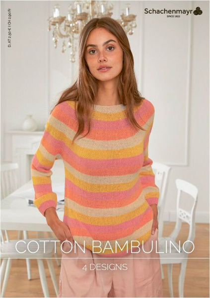 товар Буклет Schachenmayr "Cotton Bambulino", 4 модели, на немецком языке, MEZ, 9839937-00001 