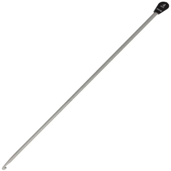 Крючок для вязания тунисский с наконечником 4 мм / 30 см, Prym, 195217