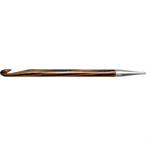 Крючок для вязания тунисский, съёмный "NATURAL" 4.5 мм / 15 см, Prym, 223703