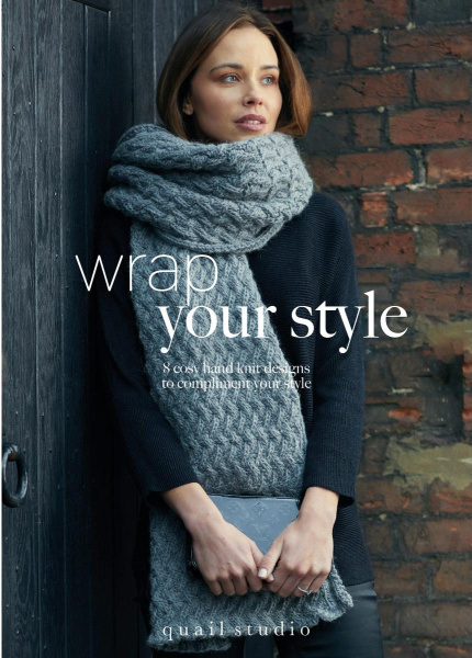 товар Книга Rowan "Wrap Your Style", дизайн-студия Quail Studio, 8 моделей, 9780993590863 