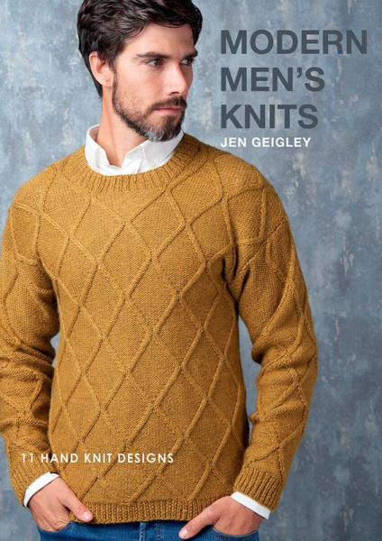 товар Книга Rowan "Modern Mens Knits", дизайнер Jen Geigley, 11 моделей, 9781916244542 