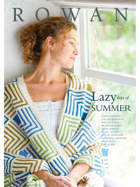 товар Журнал Rowan "Knitting & Crochet Magazine 77" /Вязание спицами и крючком 77/, 35 моделей, ZM77 Англия 