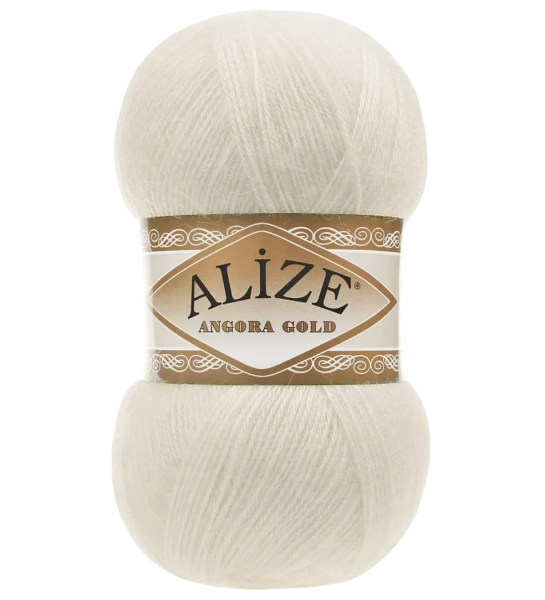 товар Пряжа для вязания Ализе Angora Gold (20% шерсть, 80% акрил) 5х100г/550м 