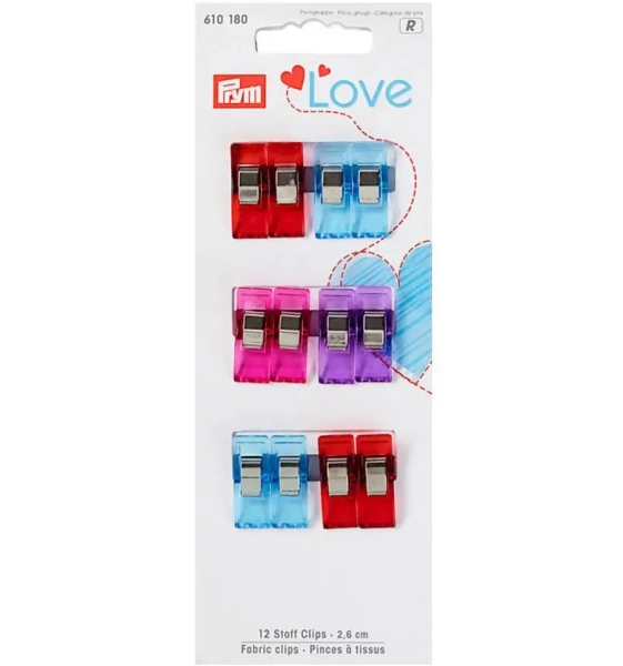 товар Серия "Prym Love" - Прищепки для работы с тканями, длина 2,6см, Prym, 610180 