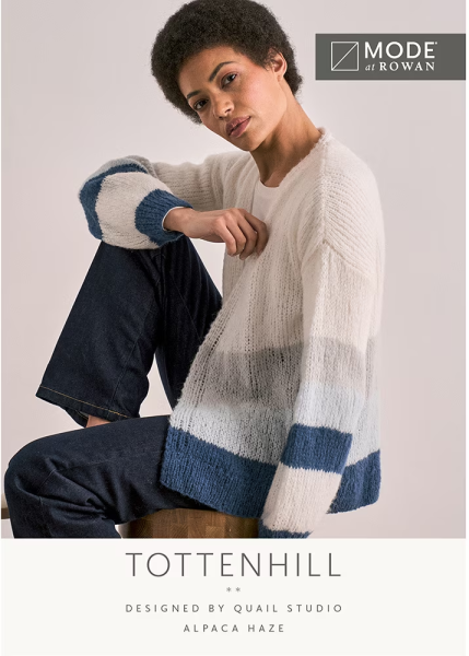 товар Инструкция Mode at Rowan по вязанию кардигана «Tottenhill» из пряжи Alpaca Haze, MIP13 