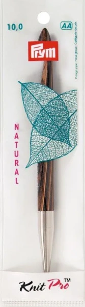 товар Крючок для вязания тунисский, съемный "NATURAL" 10мм/15см, Prym, 223711 Германия 