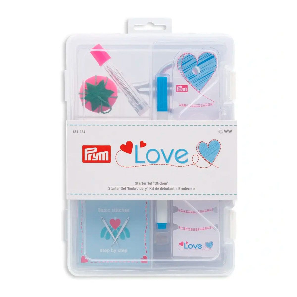 Серия "Prym Love" - Базовый набор "Вышивка", Prym, 651224 (Серия "Prym Love" - Базовый набор "Вышивка", Prym, 651224)