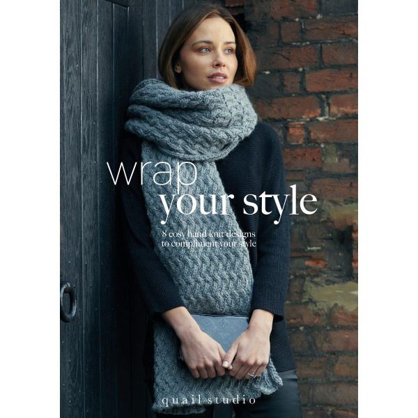 товар Книга Rowan "Wrap Your Style", дизайн-студия Quail Studio, 8 моделей, 9780993590863 Англия 