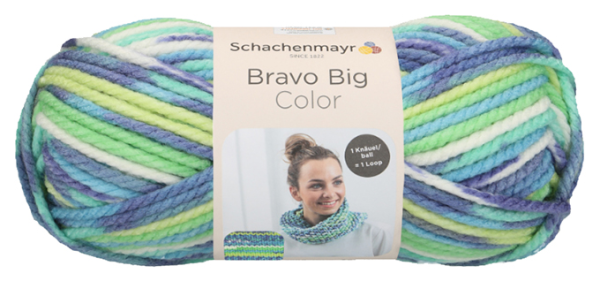 товар Bravo Big Color /Браво Биг Колор/ пряжа Schachenmayr original, MEZ, 9807720 