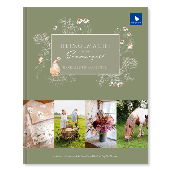 товар Книга "Heimgemacht in der Sommerzeit" /Домашнее летом/, размер 21,5*27см, Acufactum, K-4053 