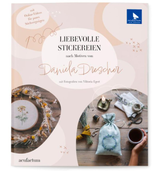 товар Книга "Liebevolle Stickereien nach Motiven von Daniela Drescher", Acufactum Ute Menze, K-4048 