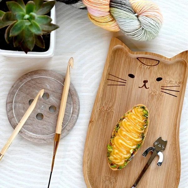 товар Крючок для вязания тунисский съемный "Bamboo" 4мм, KnitPro, 22523 Индия 